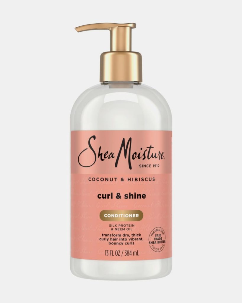 SheaMoisture Coconut & Hibiscus Curl & Shine Conditioner – 13 fl oz