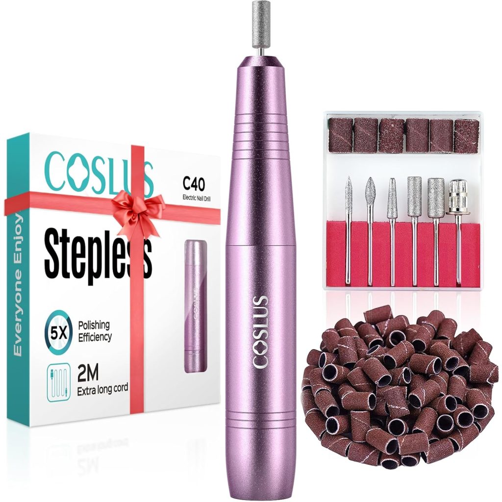 COSLUS C40 Electric Nail Drill File Professional Kit