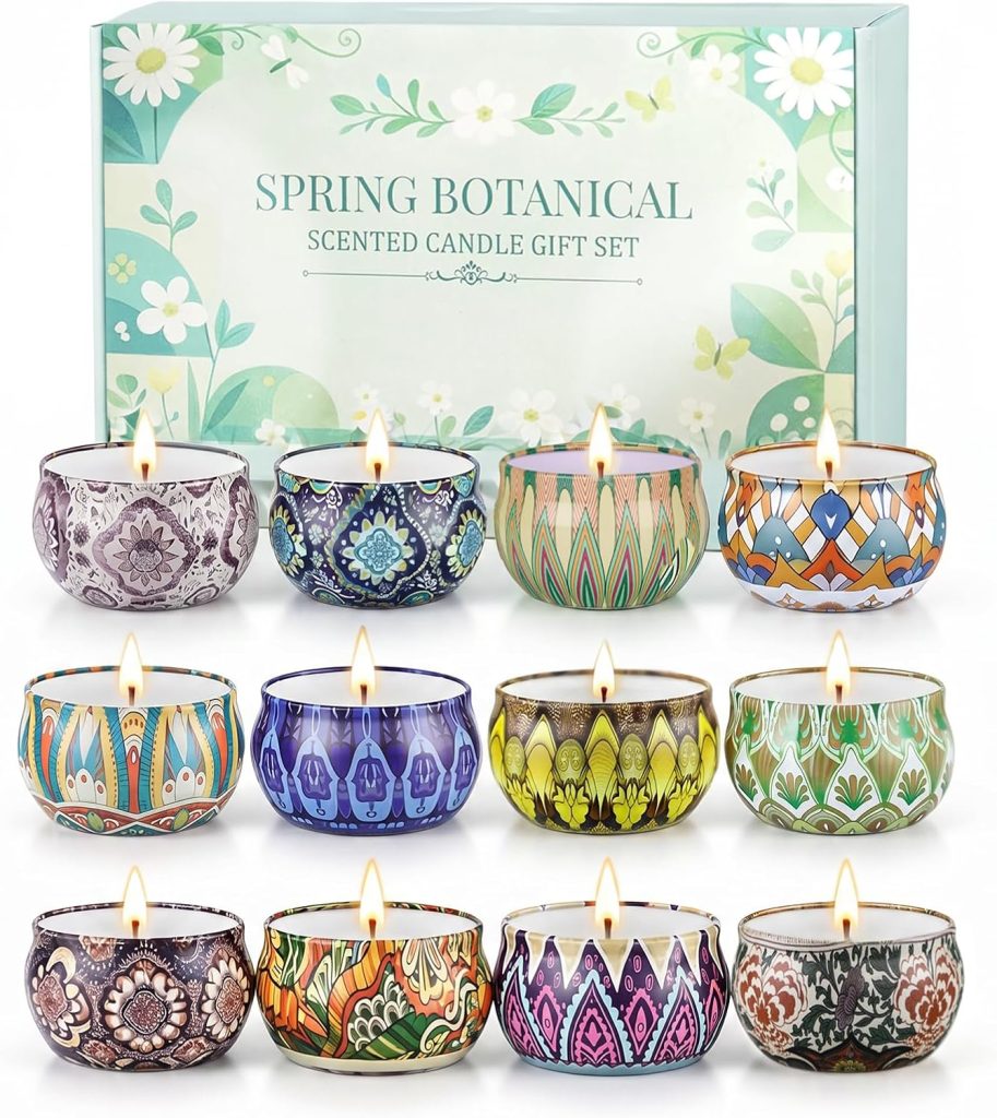 YINUO LIGHT Decorative Scented Candle Gift Set